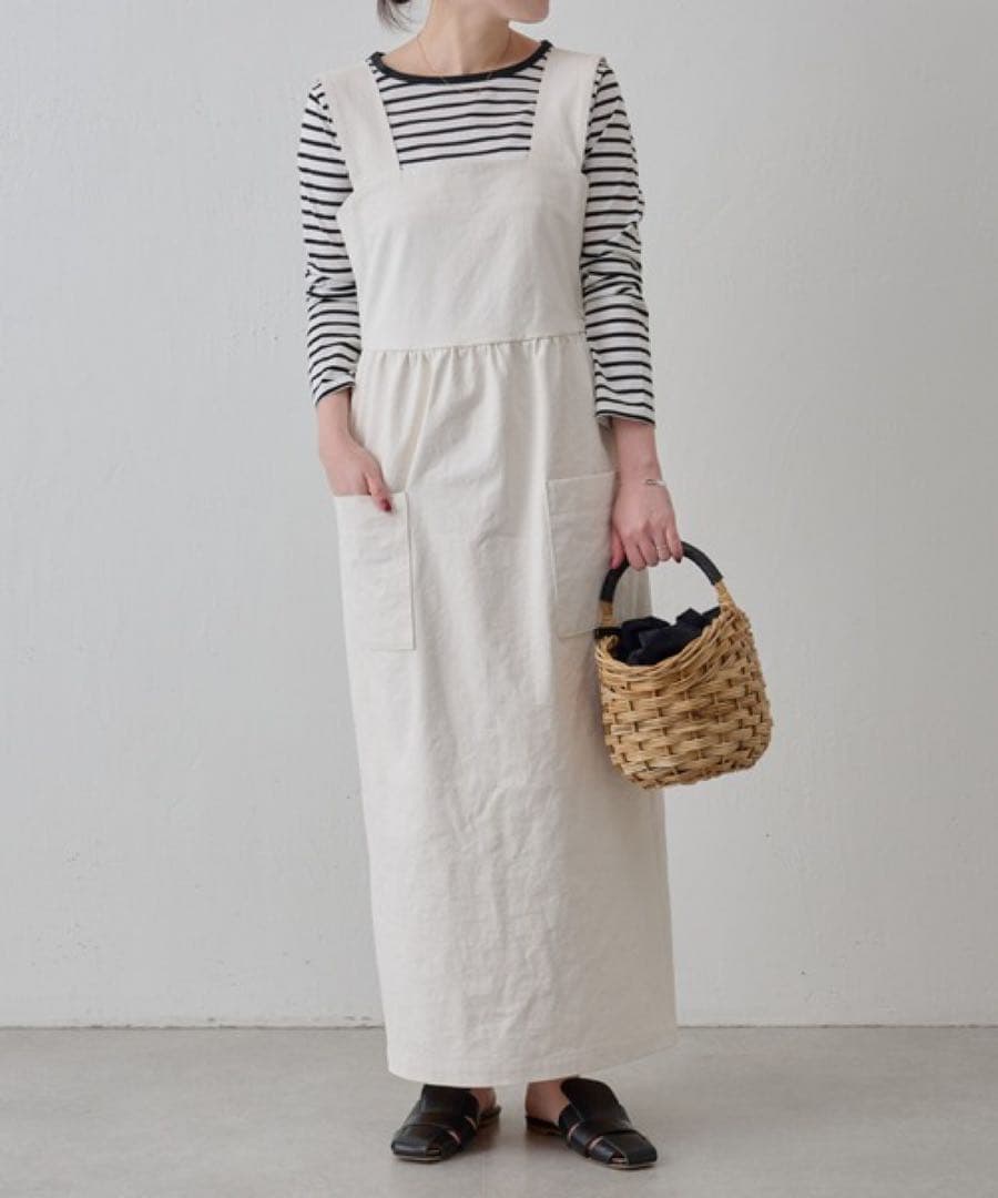 a^-^y ウエストギャザージャンパースカート 定価2.5万円