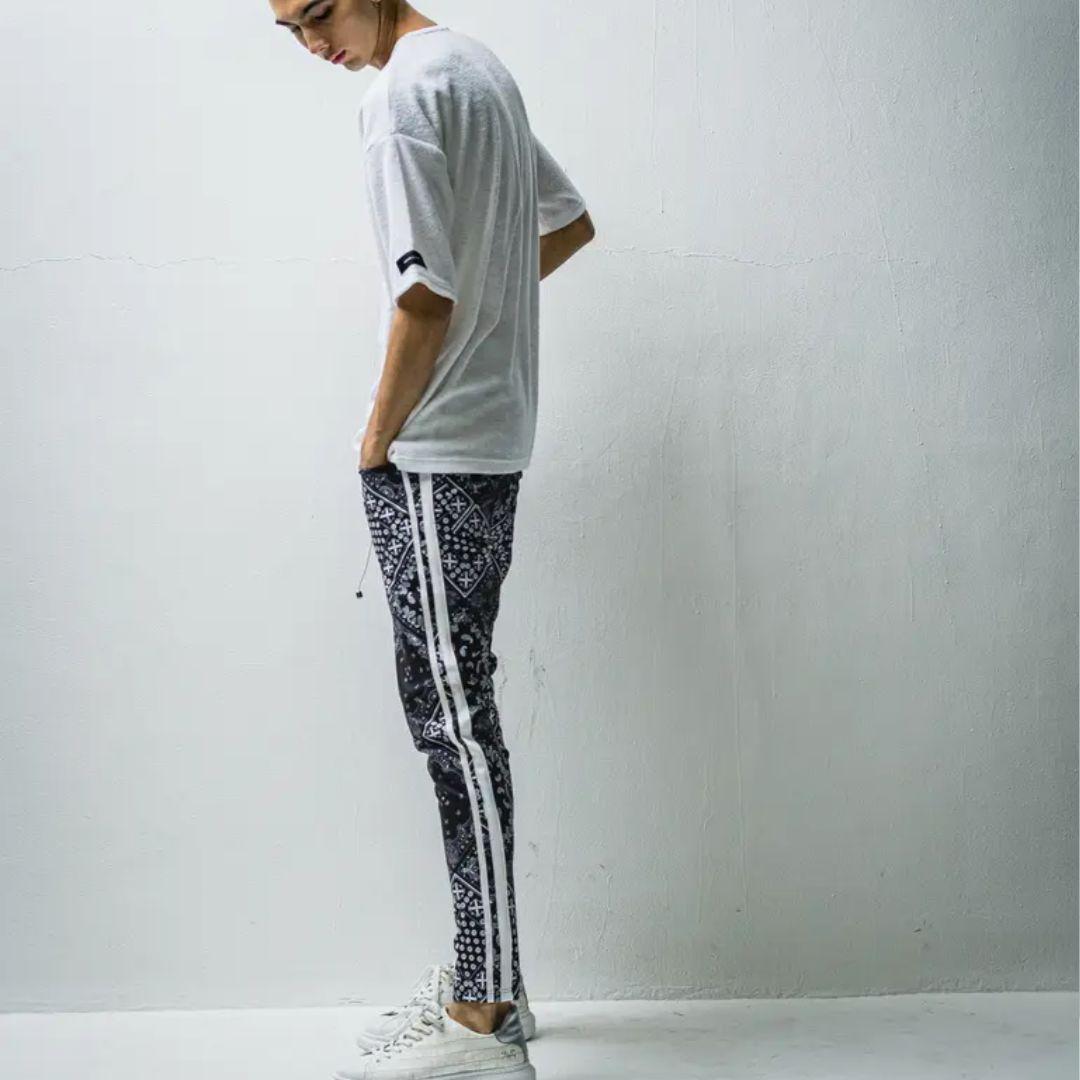 リサウンドクロージング　バンダナラインパンツ　ブラック　サイズ1　完売品