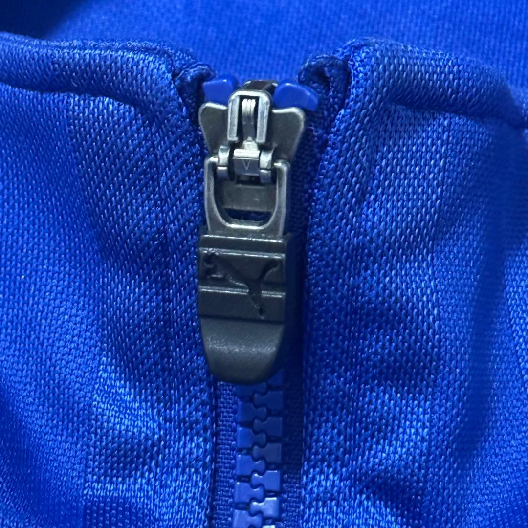 PUMA 日本製 ジャージ セットアップ 90s ブルー×オレンジ O サイズ