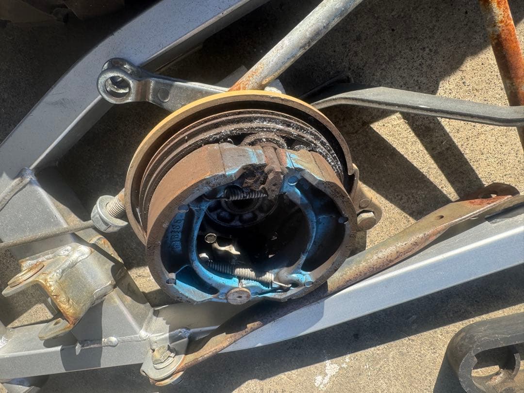 エイプ 前後ホイール タイヤ スイングアーム フロントサス