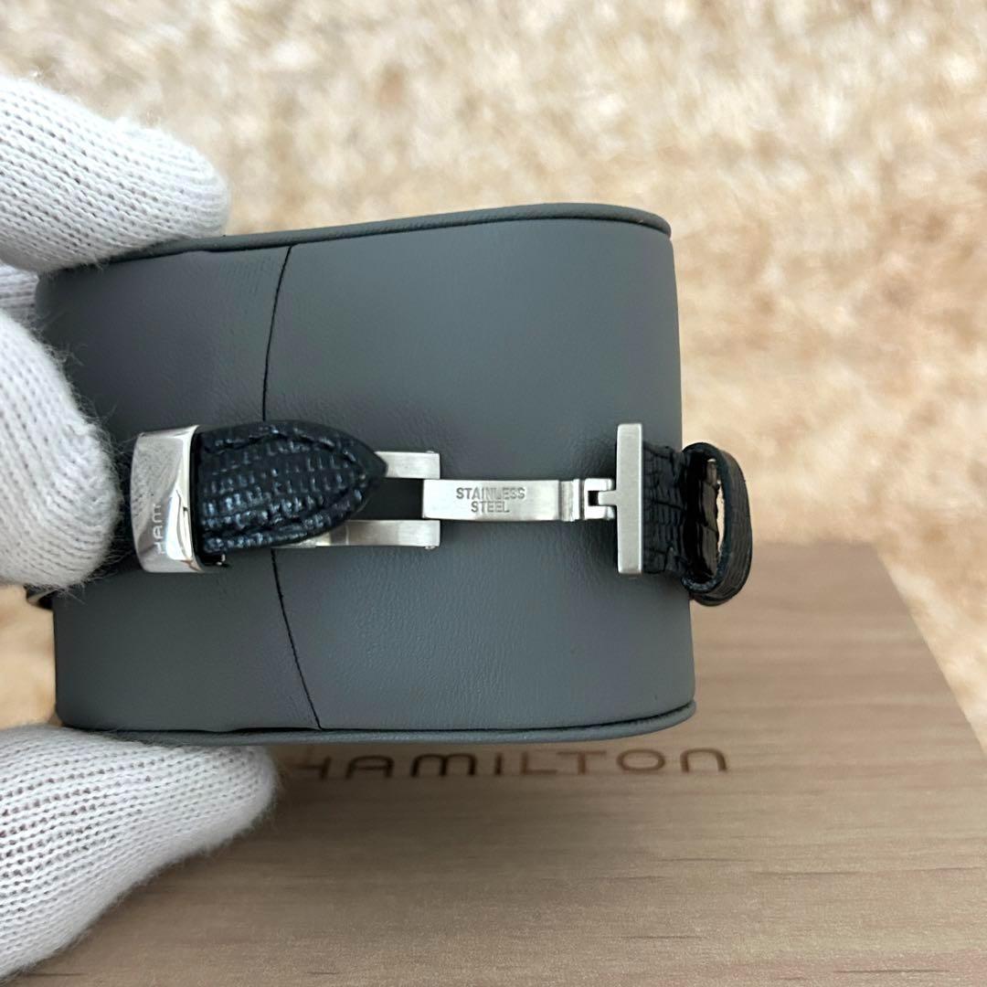 極美品✨ ハミルトン ベンチュラ　腕時計 レザーベルト レディース