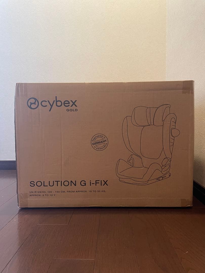 【新品未使用未開封】Cybex SOLUTION G I-FIX グレー