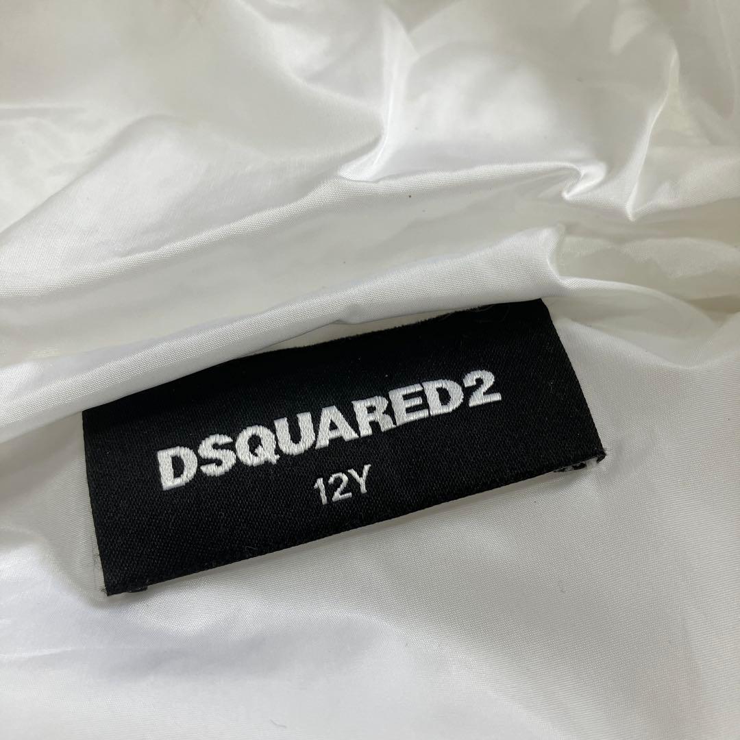【美品】ディースクエアード2（DSQUARED2） ダウンベストホワイト 12Y