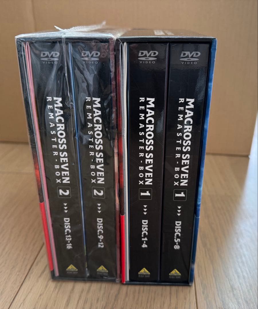 マクロス7 リマスターBOX 1&2セット※BOX2は未開封