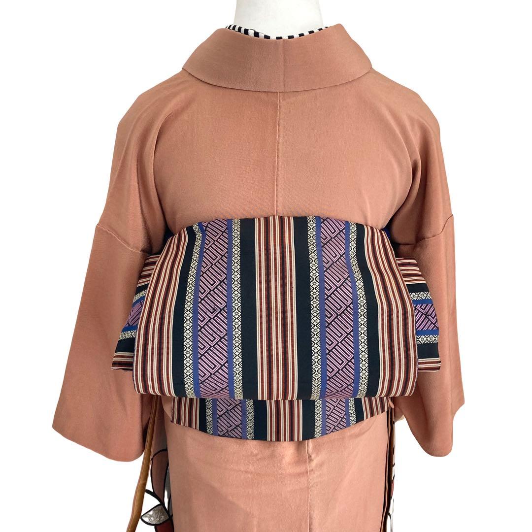 セミアンティーク　洋風建物　着物