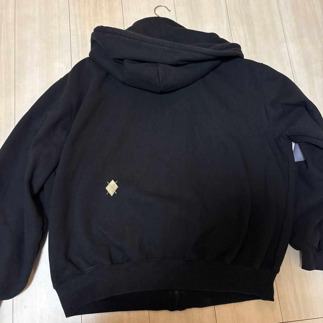 open yy パーカー　ブラック