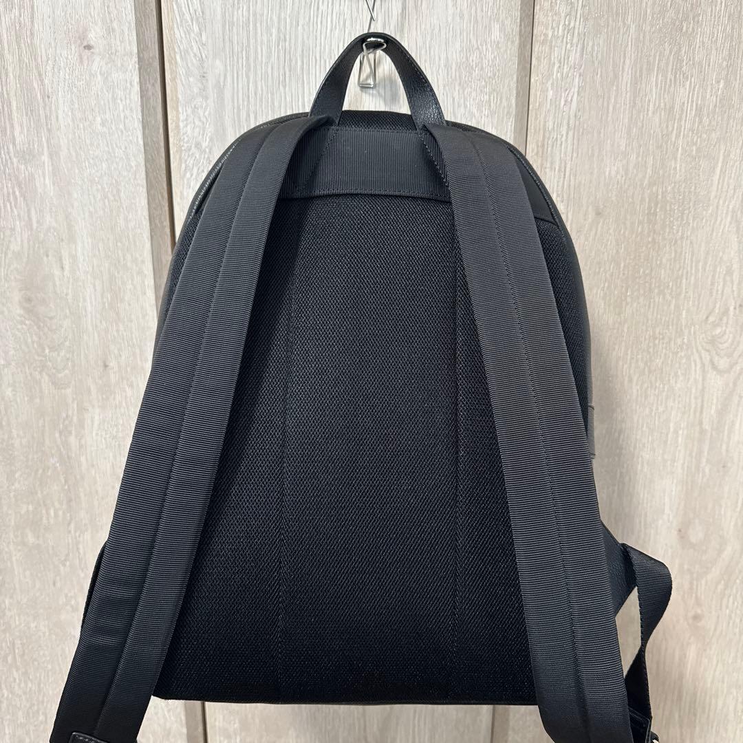 【美品】ポールスミス シグネチャージップストライプ リュック PSN484レザー