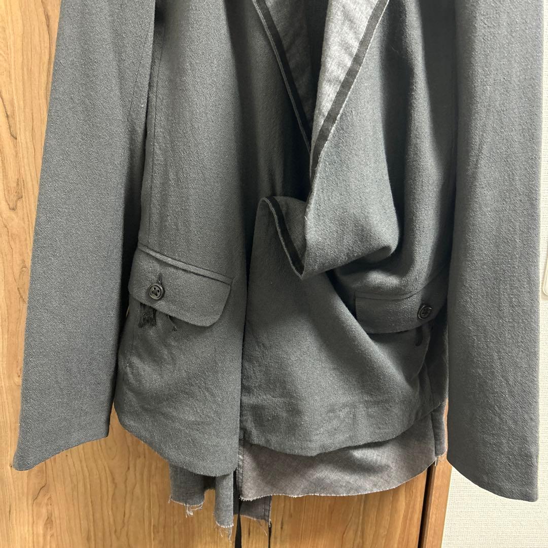 DAMIR DOMAダミールドーマ　至高ドレープジャケット　grey44