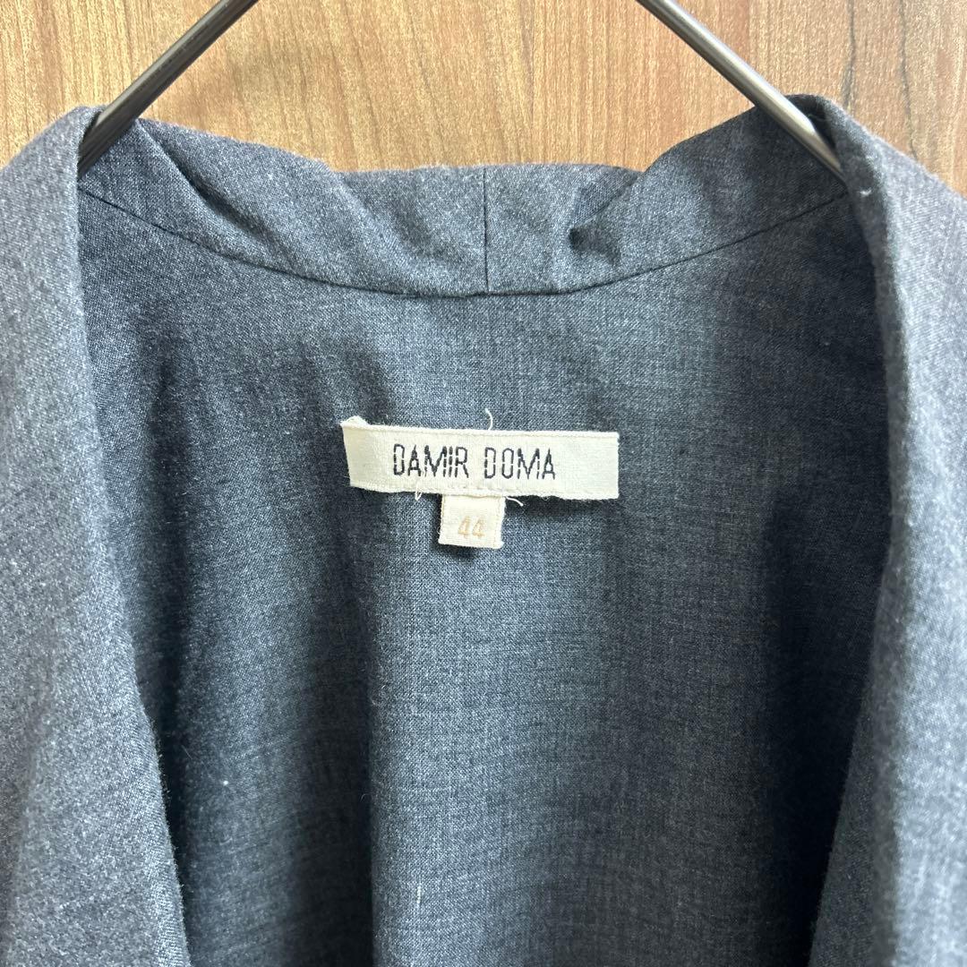 DAMIR DOMAダミールドーマ　至高ドレープジャケット　grey44
