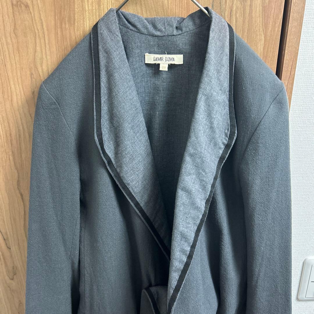 DAMIR DOMAダミールドーマ　至高ドレープジャケット　grey44