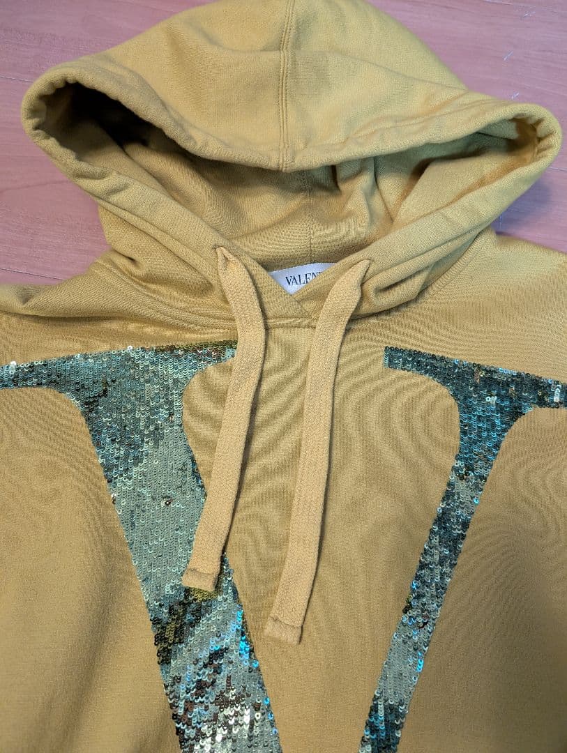 美品 VALENTINO クロップドパーカー イタリア製