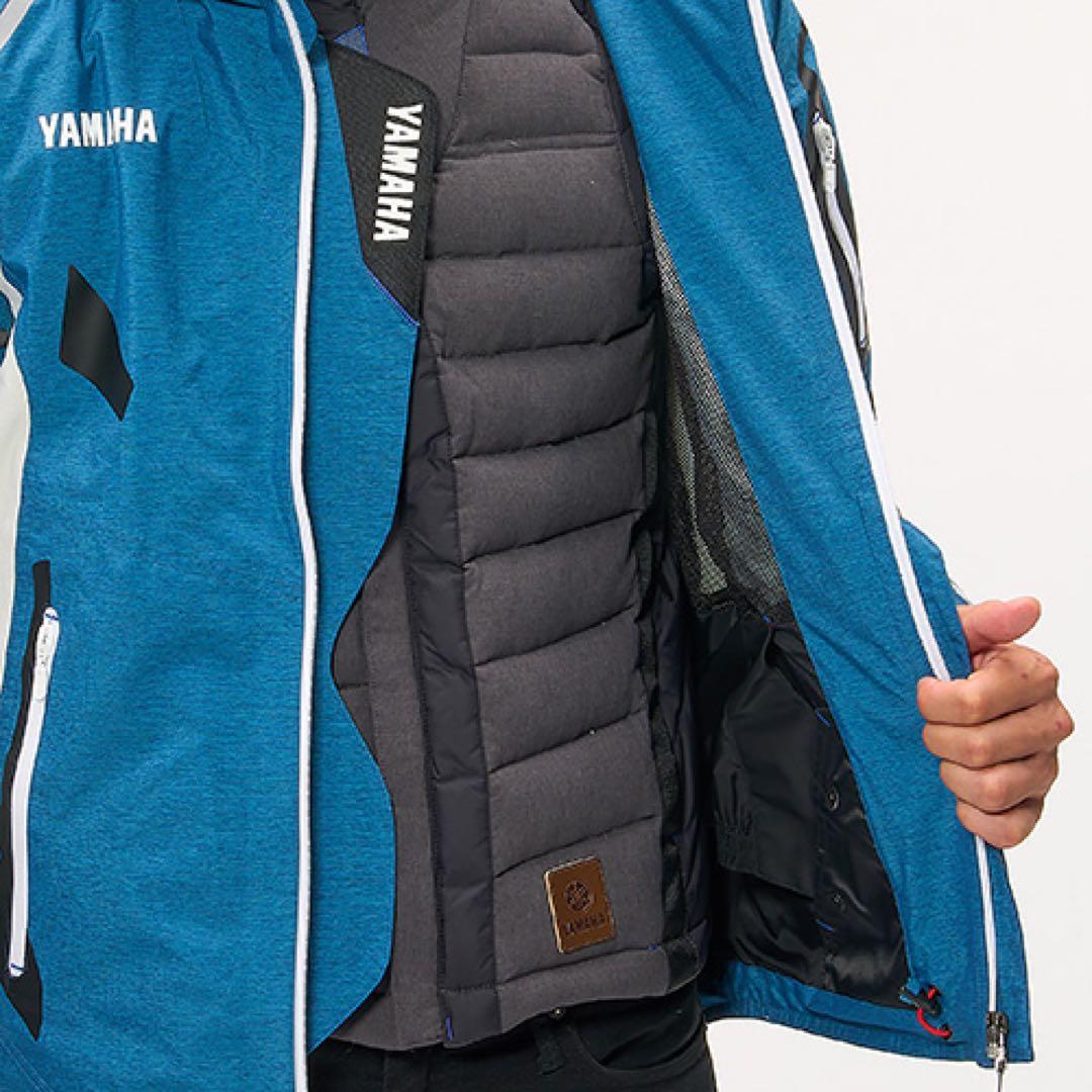 YAF69-K ウィンターアメニタジャケットバイクジャケット XLサイズ 青/白