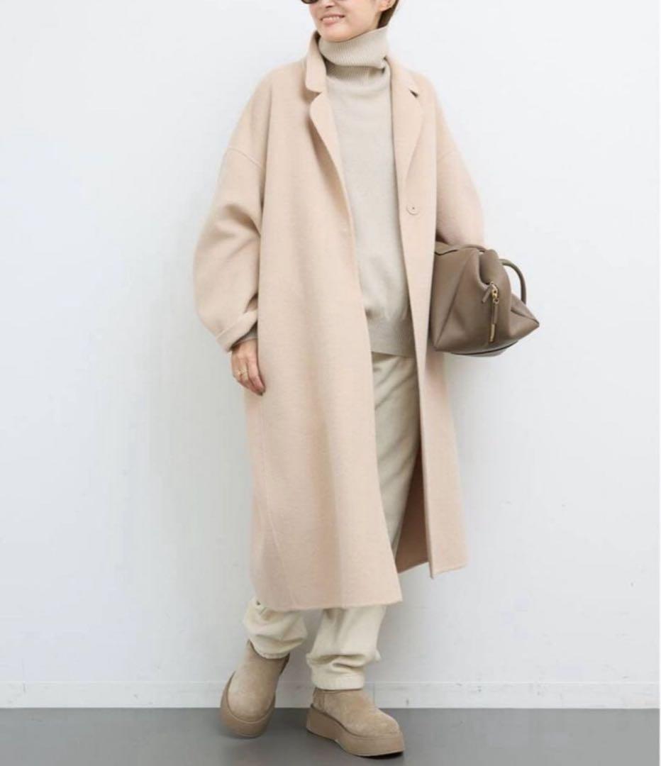 Deuxieme Classe⭐︎ウールアンゴラリバーコート　2024aw