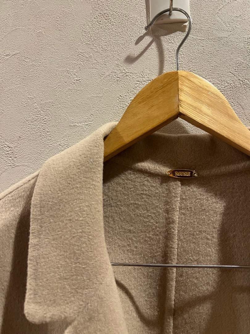 Deuxieme Classe⭐︎ウールアンゴラリバーコート　2024aw