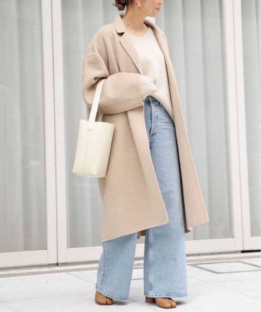 Deuxieme Classe⭐︎ウールアンゴラリバーコート　2024aw