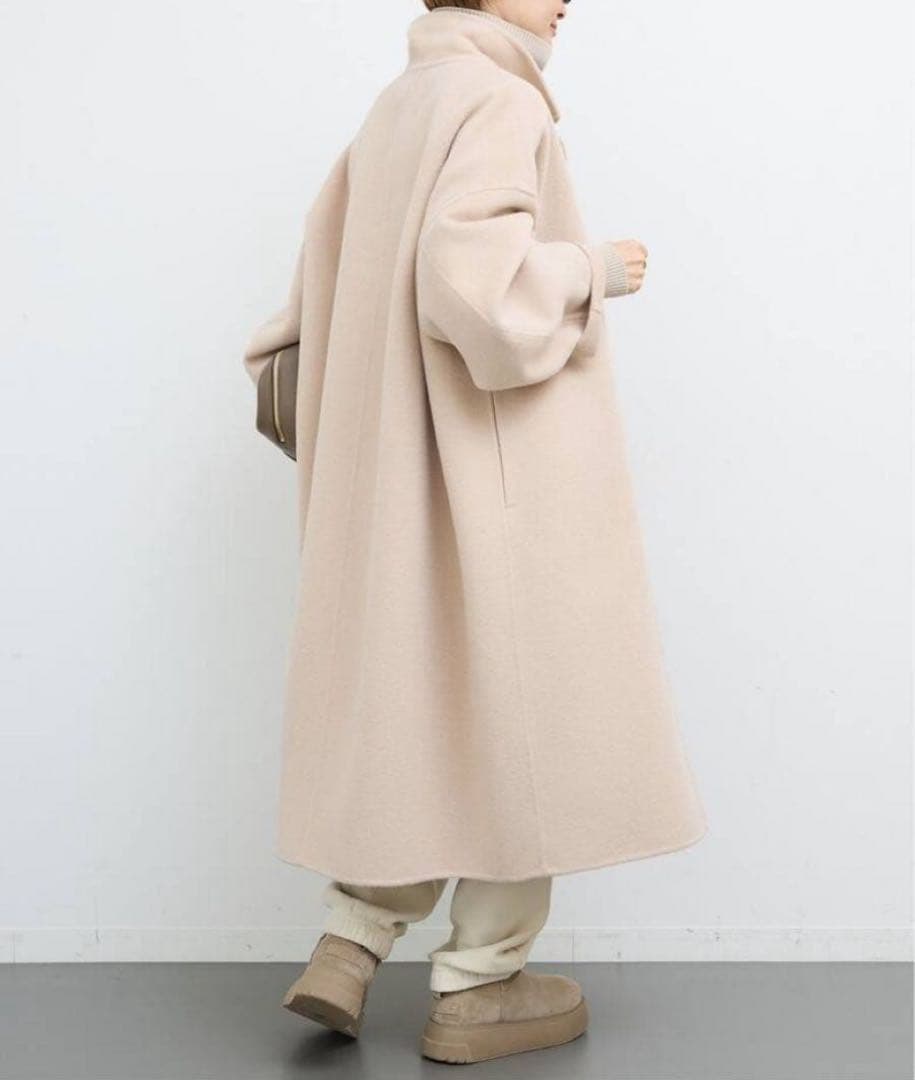 Deuxieme Classe⭐︎ウールアンゴラリバーコート　2024aw