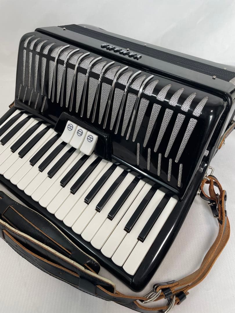 【動作良好・ケース付属】YAMAHA ヤマハ 34鍵 アコーディオン YA-48