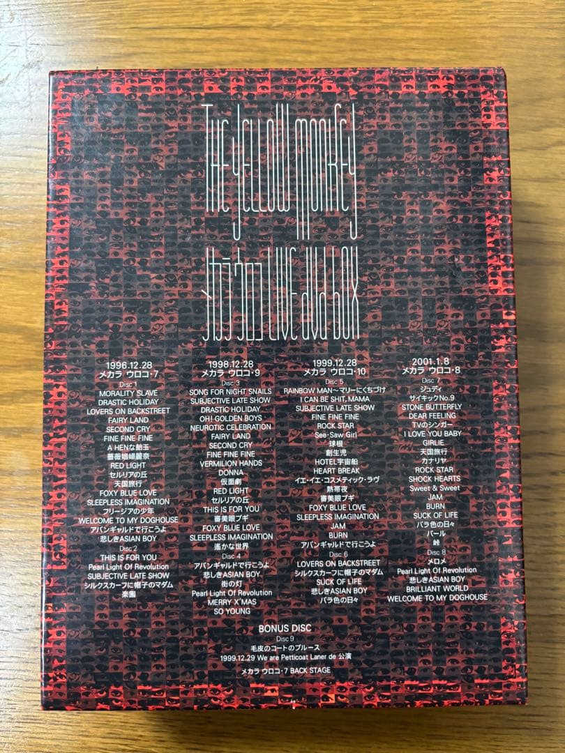 イエローモンキー　メカラウロコ　完全盤DVD BOX