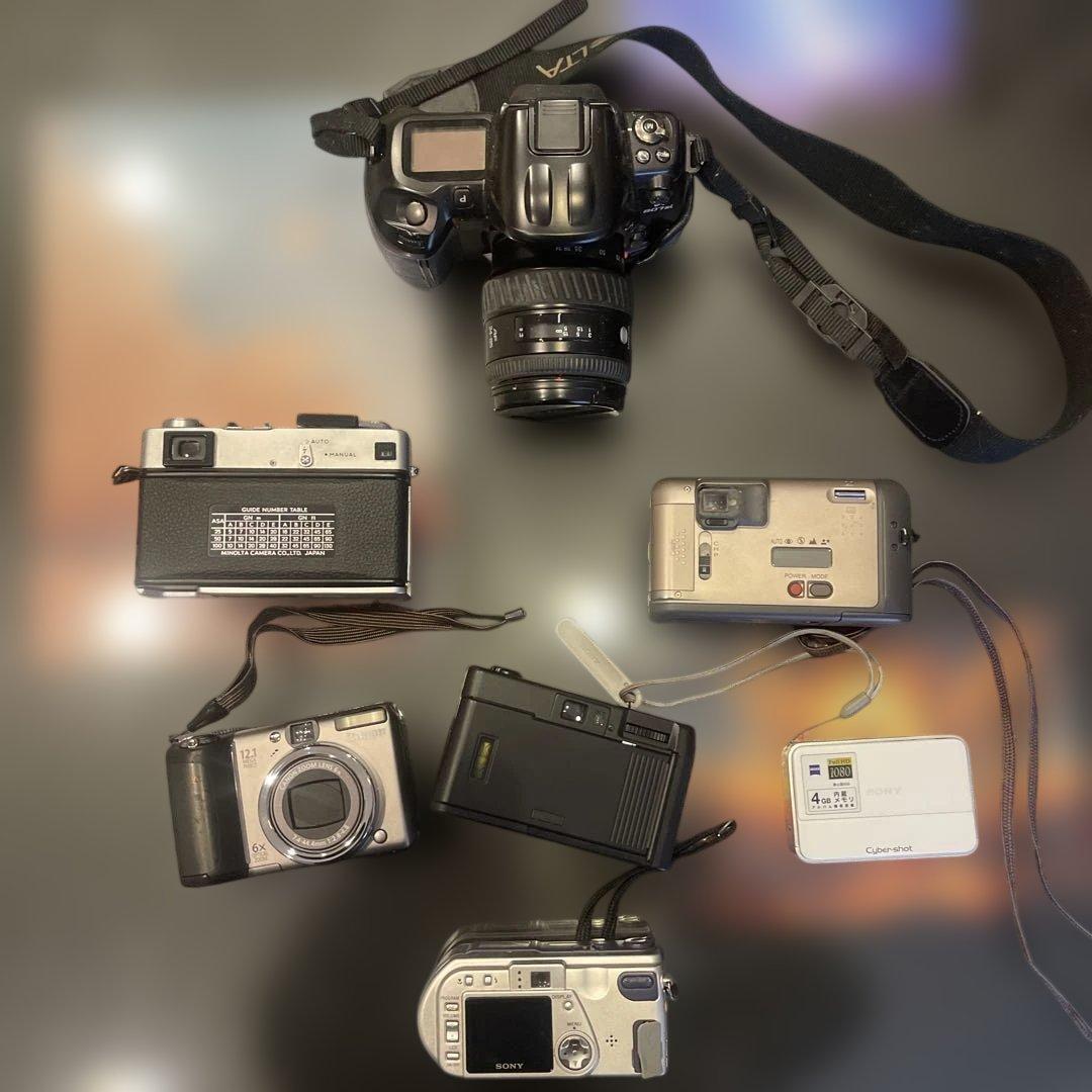 カメラ7台まとめ売り《ジャンクセット》希少モデルあり