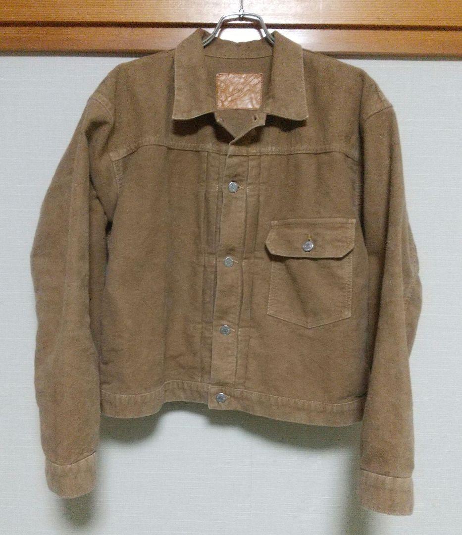 美品 2025AW レミレリーフ モールスキン 1st JKT Gジャン L