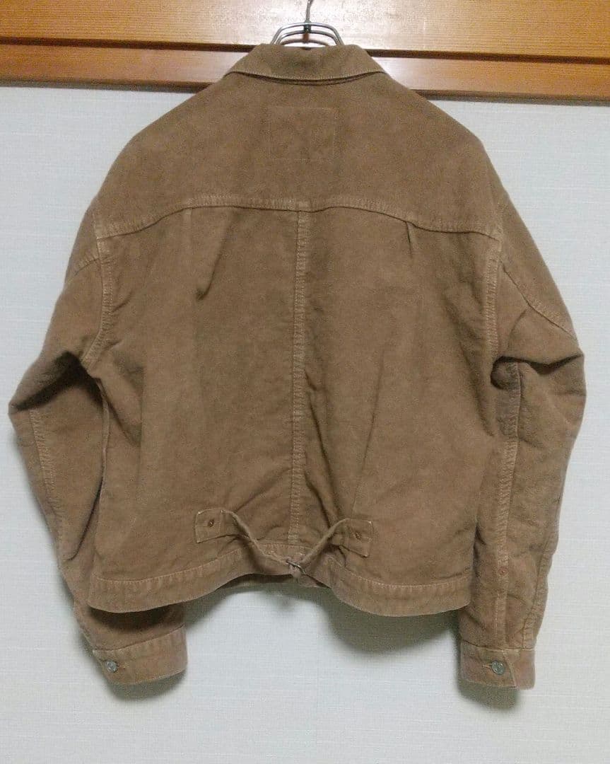 美品 2025AW レミレリーフ モールスキン 1st JKT Gジャン L