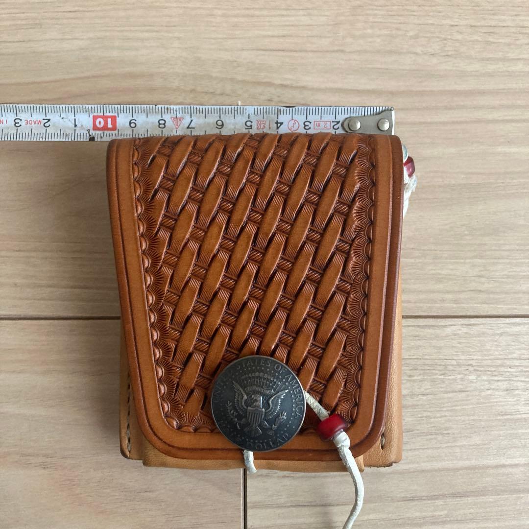 FUNNY ファニー 折財布 カービング コンチョ