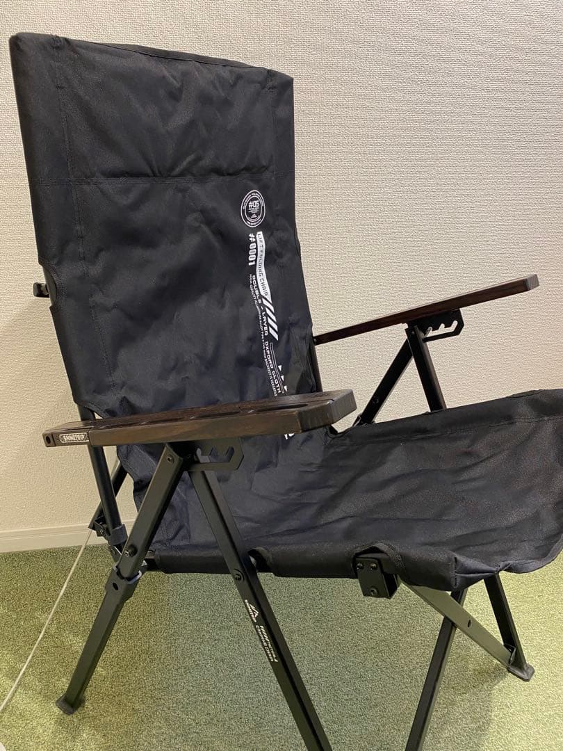 美品 SHINETRIP 高級ハイバックチェア リクライニング+枕付