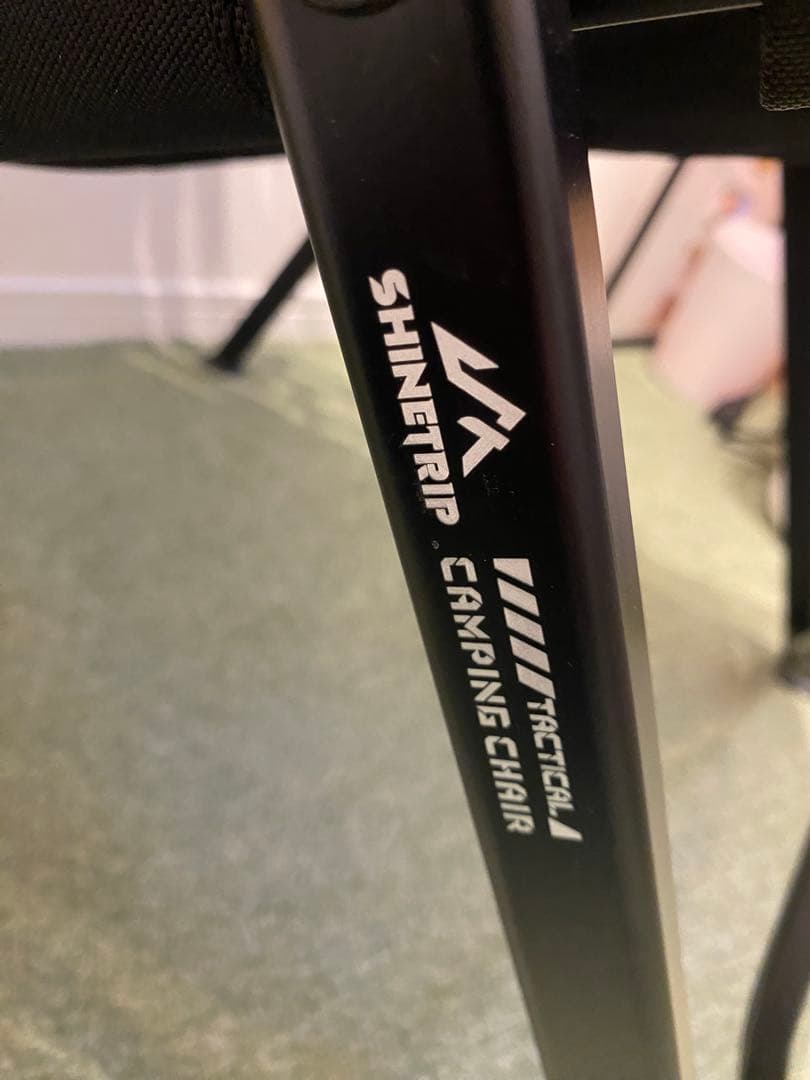 美品 SHINETRIP 高級ハイバックチェア リクライニング+枕付