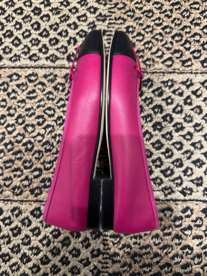 CHANEL ピンク バレエシューズ