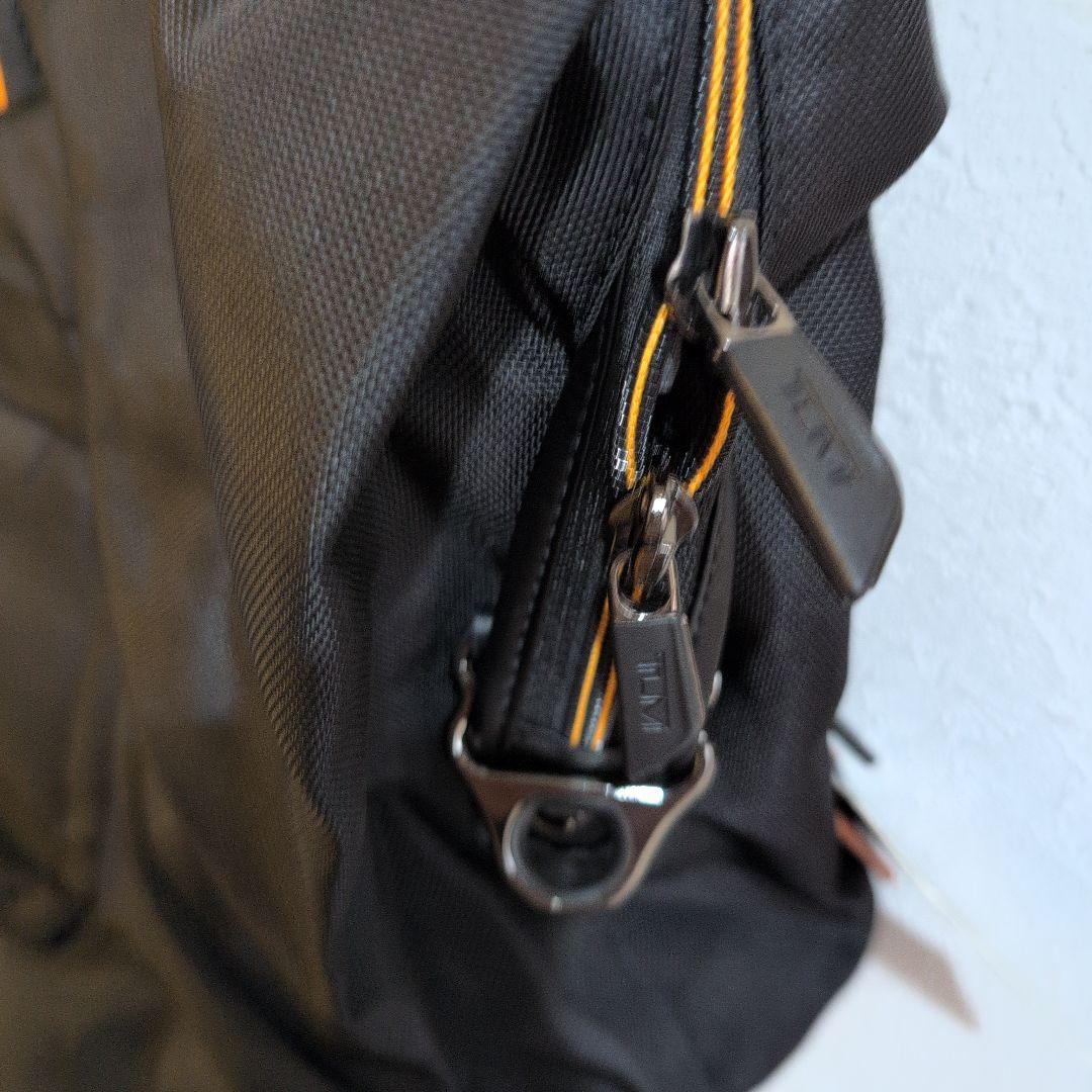 【中古】Tumi M-Tech Mテック ソフトサッチェル バッグ オレンジ