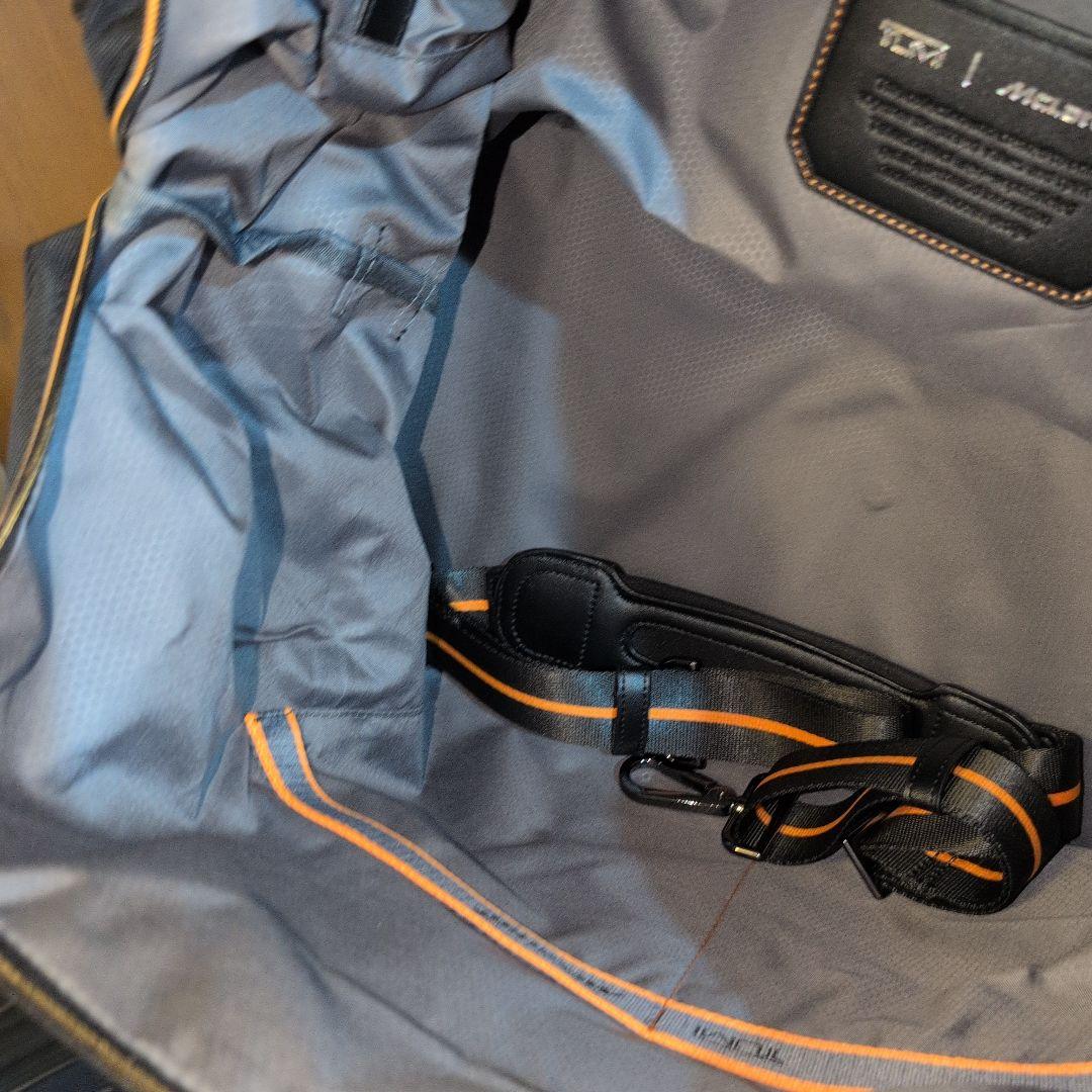 【中古】Tumi M-Tech Mテック ソフトサッチェル バッグ オレンジ