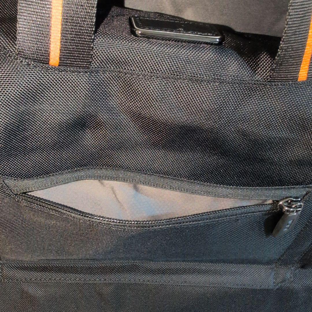 【中古】Tumi M-Tech Mテック ソフトサッチェル バッグ オレンジ