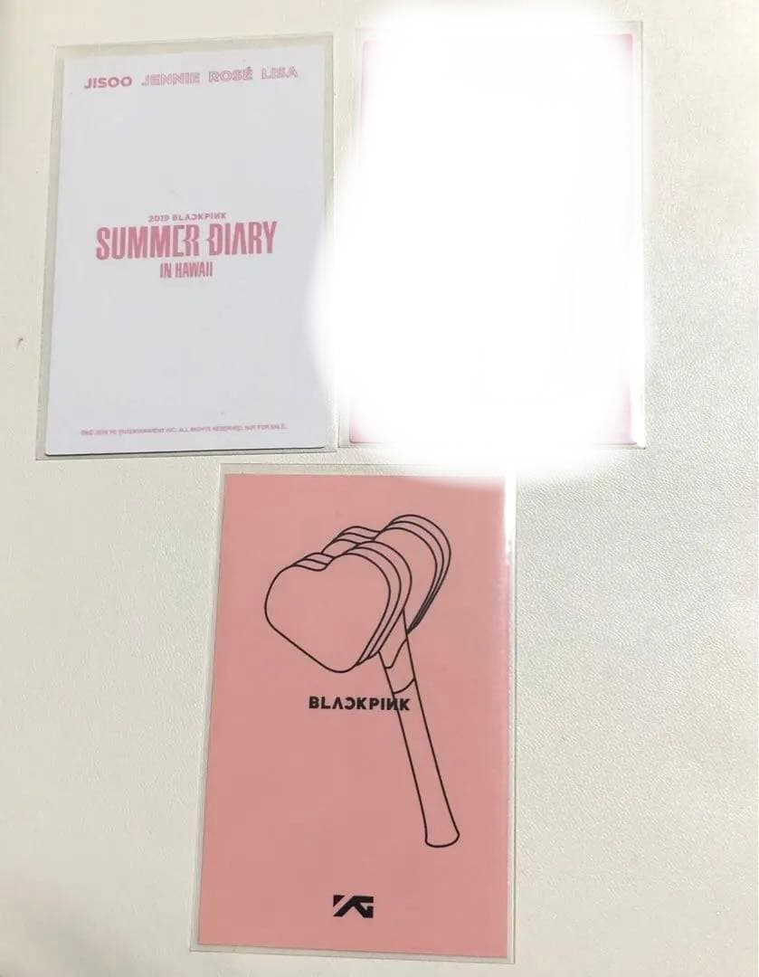 blackpink summer diary 2019 ペンライト ジス トレカ