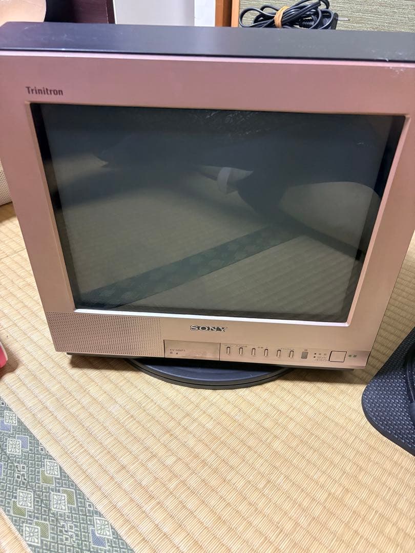 【最終値上げ】Sony Trinitron 14インチ ブラウン管テレビ
