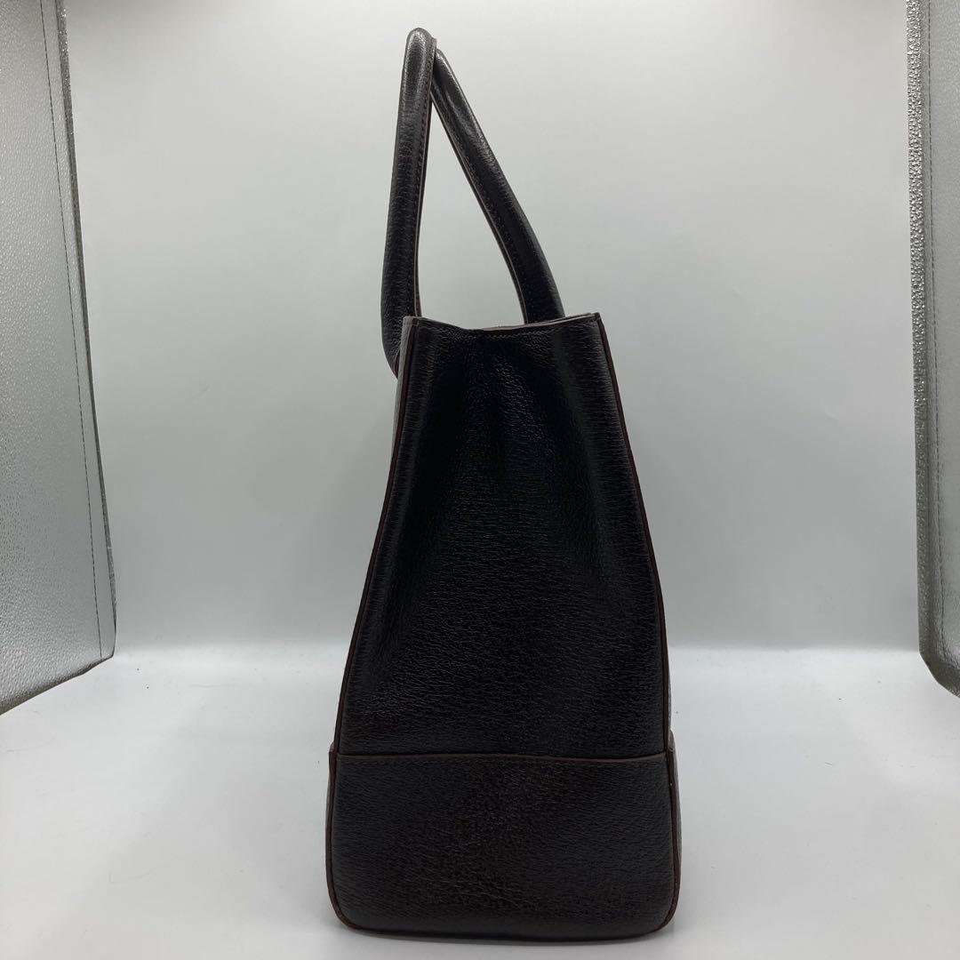 美品✨ヴィヴィアンウエストウッド トートバッグ エグゼクティブ2 銀オーブ　茶