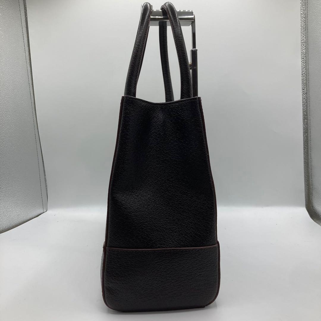 美品✨ヴィヴィアンウエストウッド トートバッグ エグゼクティブ2 銀オーブ　茶