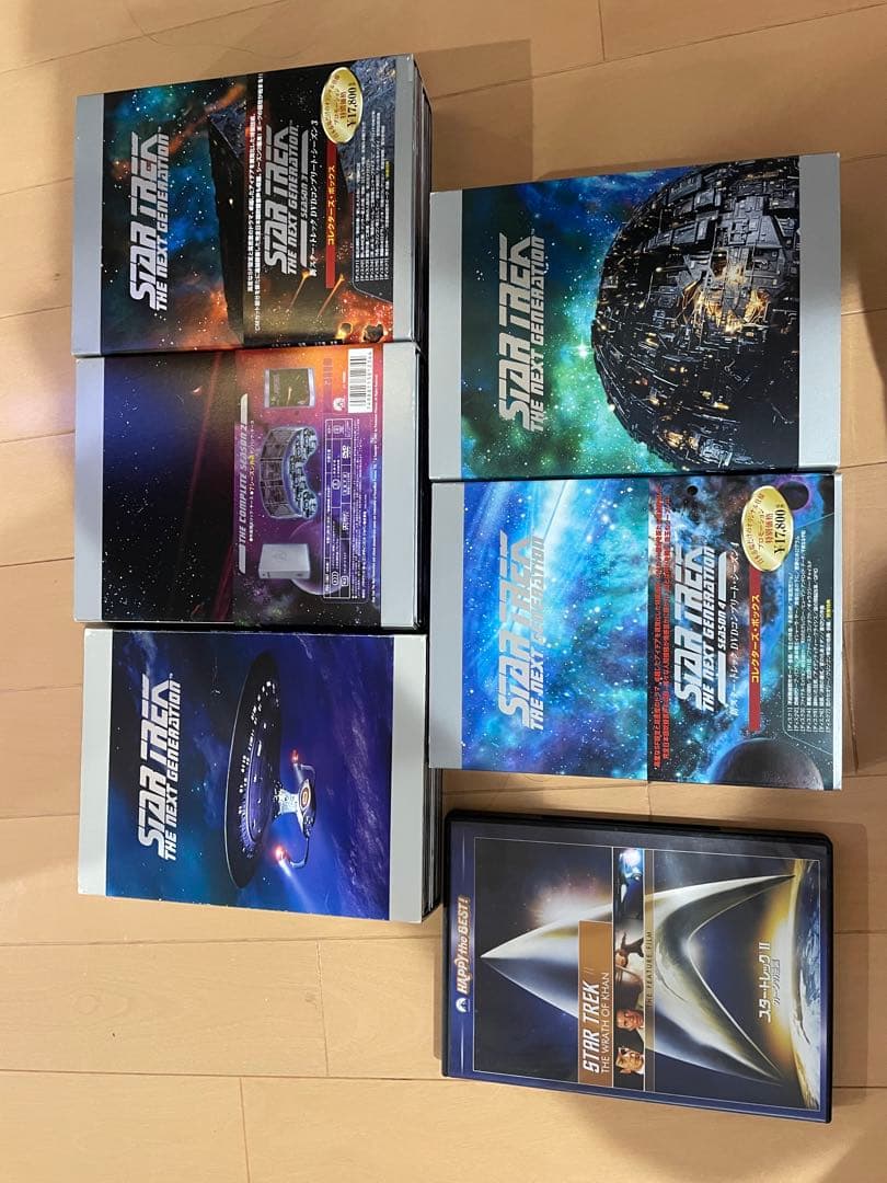 Star Trek DVDボックスセット カーンの逆襲付き