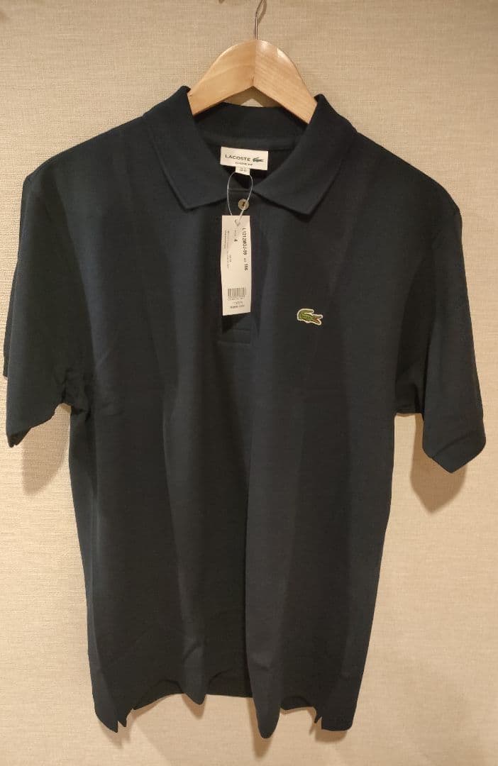 LACOSTE ネイビー ポロシャツ L