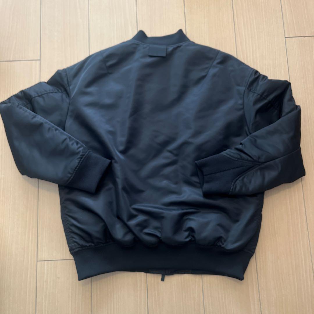 【美品】ユニクロ ジルサンダー ハイブリッドダウンオーバーサイズMA-1ブルゾン