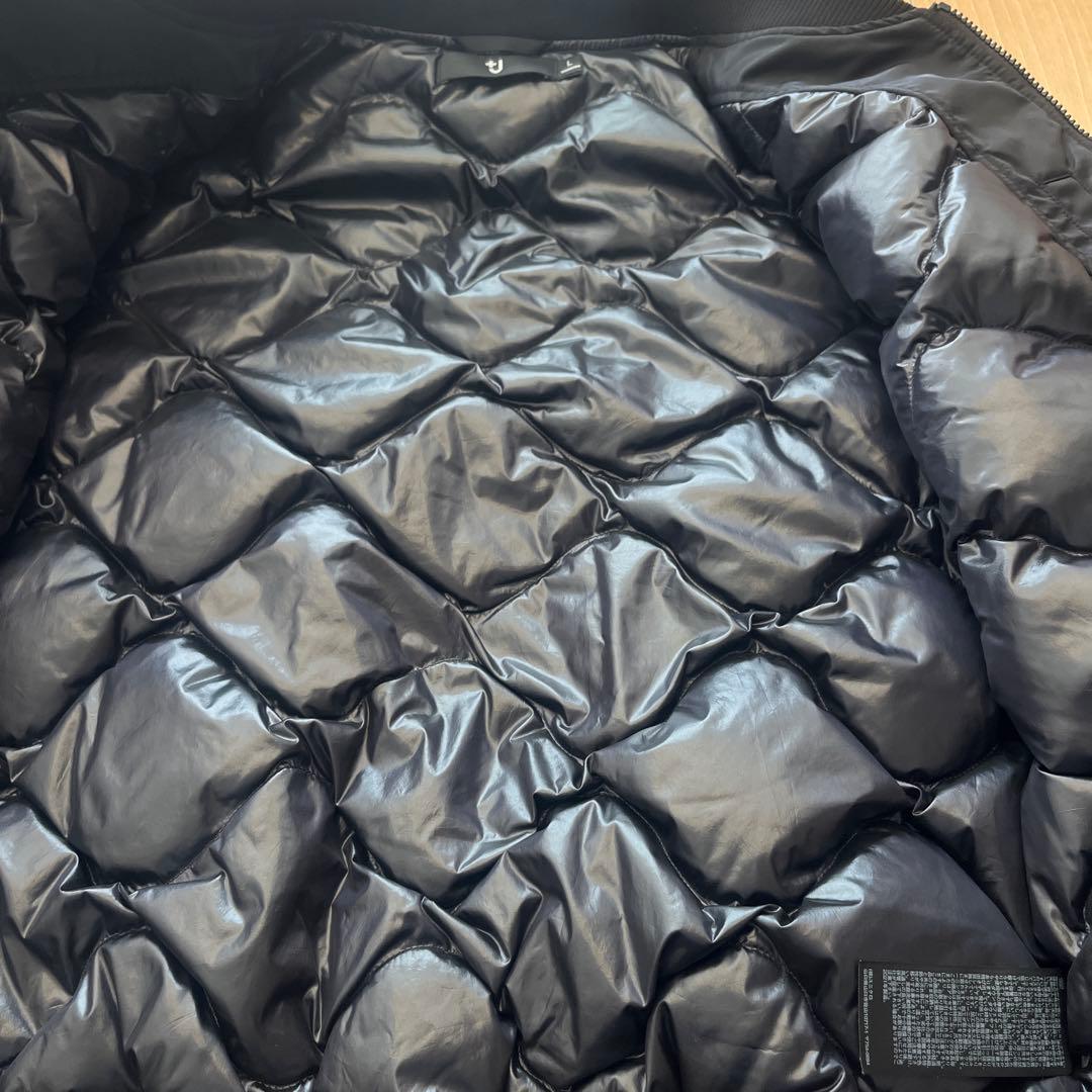 【美品】ユニクロ ジルサンダー ハイブリッドダウンオーバーサイズMA-1ブルゾン