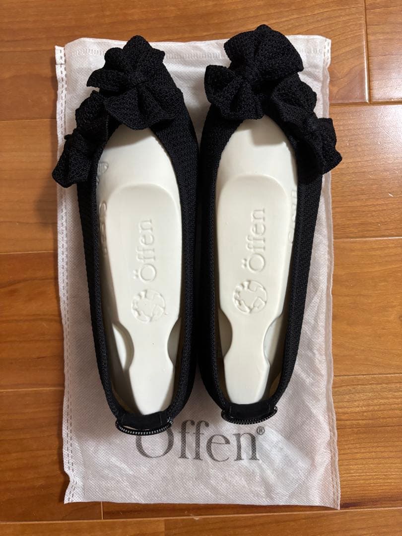 人気完売品☆新品未使用☆offen pointed-OPERNBALL 黒