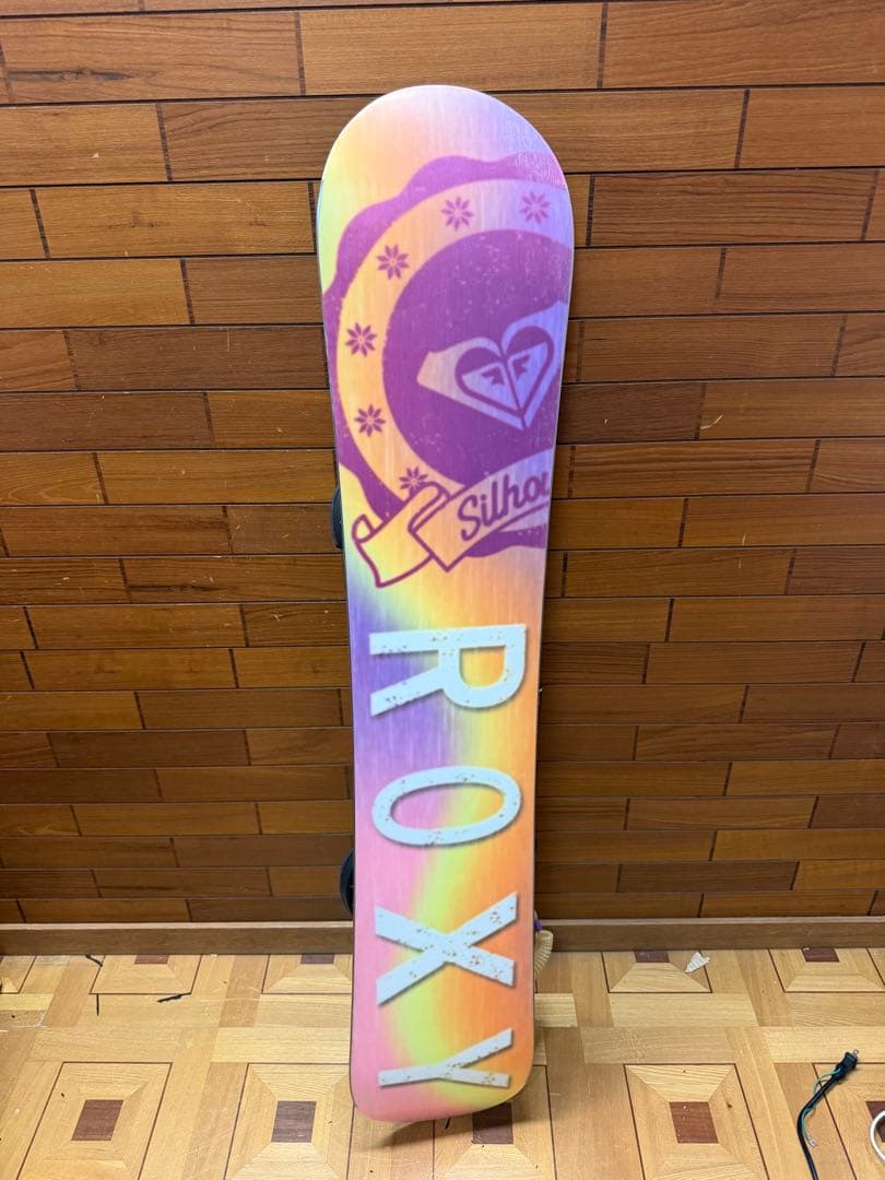 ROXY　ロキシー　バインディング付　スノーボードセット