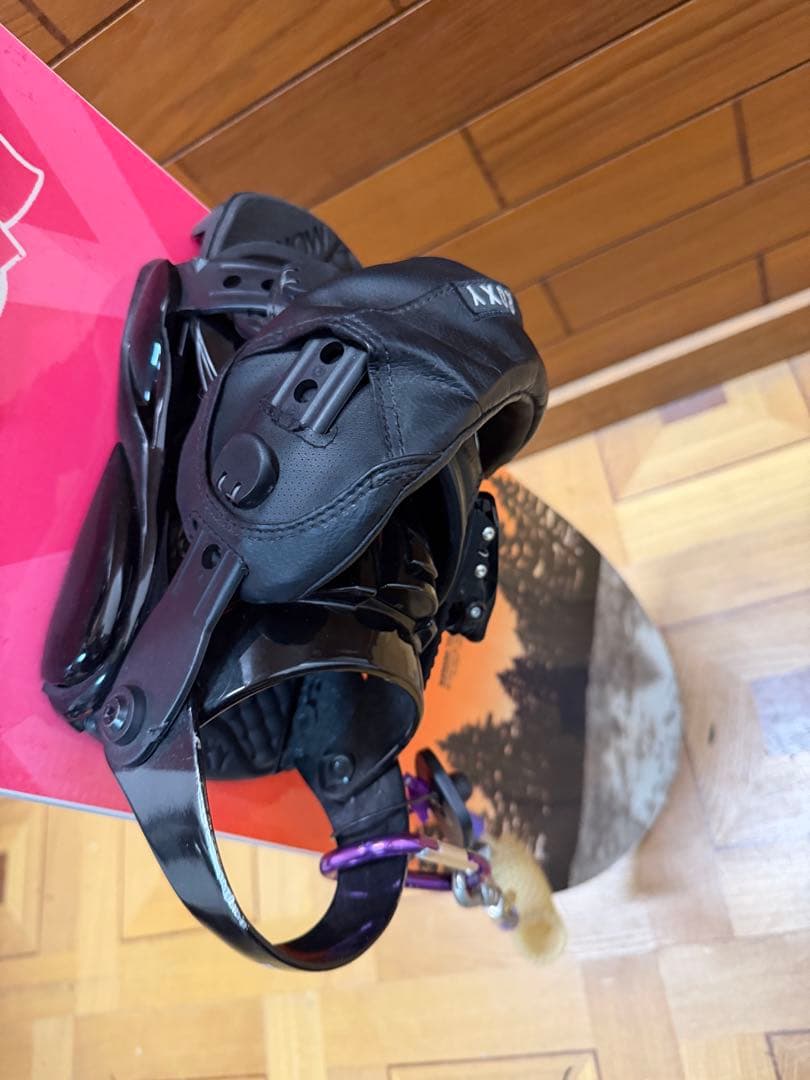 ROXY　ロキシー　バインディング付　スノーボードセット