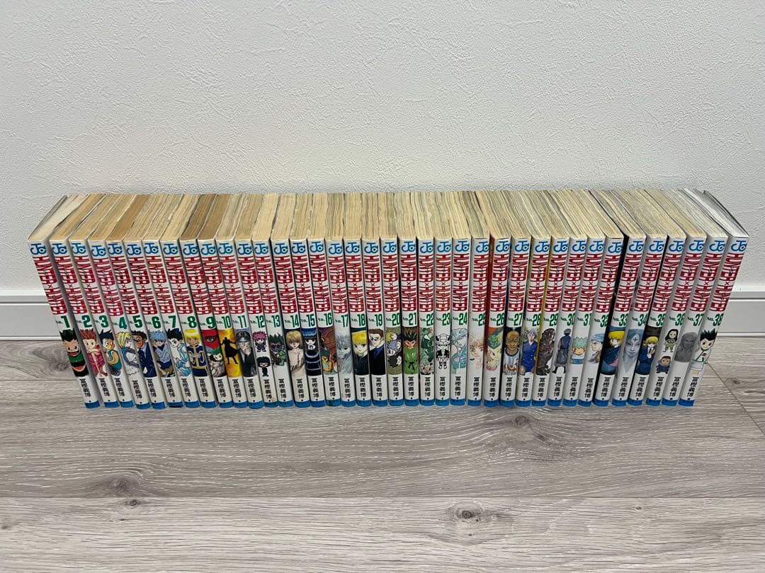 HUNTER×HUNTER 全巻セット(全38巻)＋おまけ