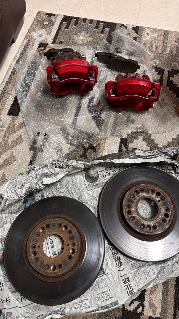 Jzx100 純正ブレーキキャリパー　ディスク パット　でんじ様限定