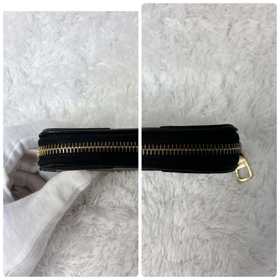 【美品・新型】ルイヴィトン モノグラム レティーロ ジッピーウォレット 黒
