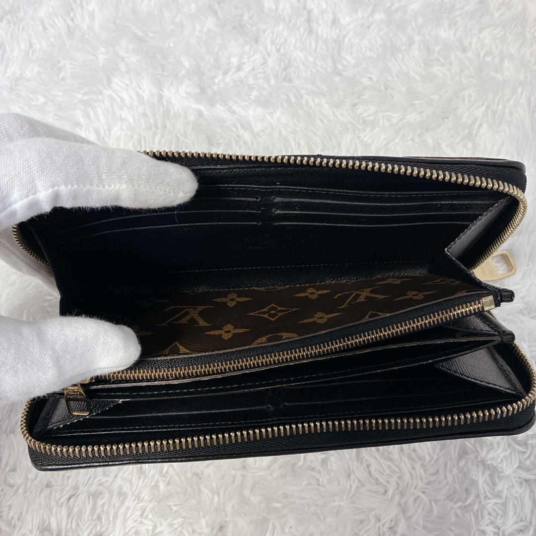 【美品・新型】ルイヴィトン モノグラム レティーロ ジッピーウォレット 黒