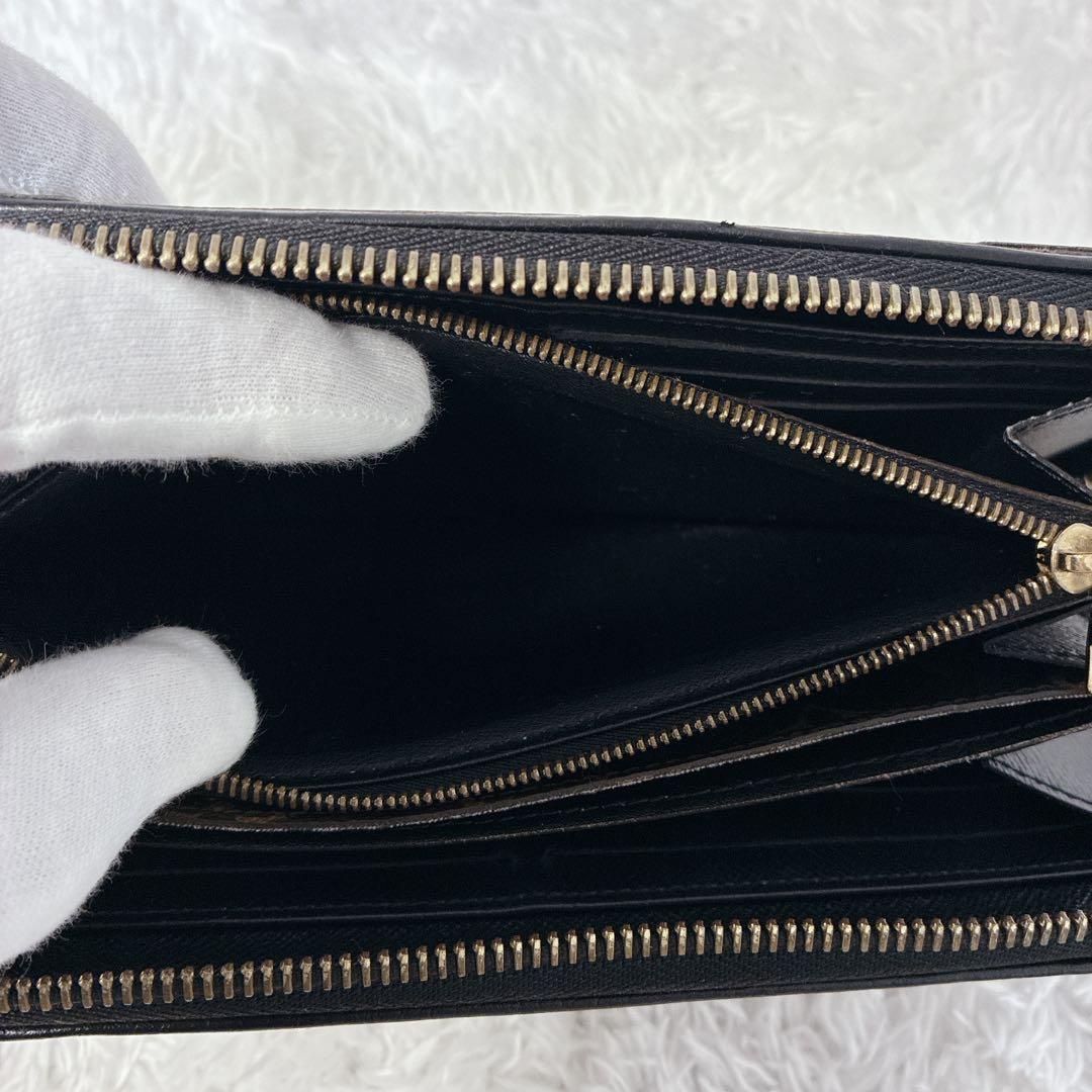 【美品・新型】ルイヴィトン モノグラム レティーロ ジッピーウォレット 黒