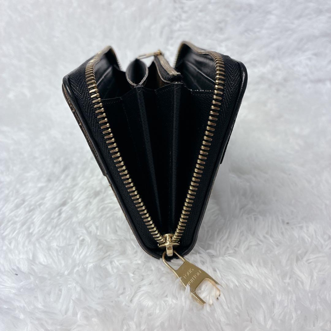【美品・新型】ルイヴィトン モノグラム レティーロ ジッピーウォレット 黒