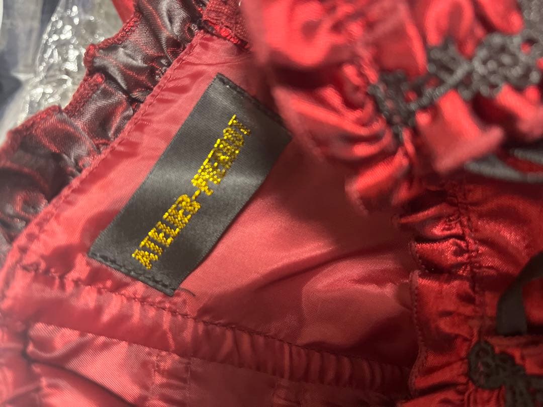 新品ATELIER PIERROT ミニコルセットスカート 赤　レッド